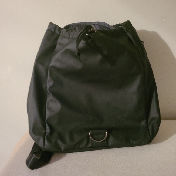 Ashley Black Mini Vinyl Backpack - Picture 7 of 8